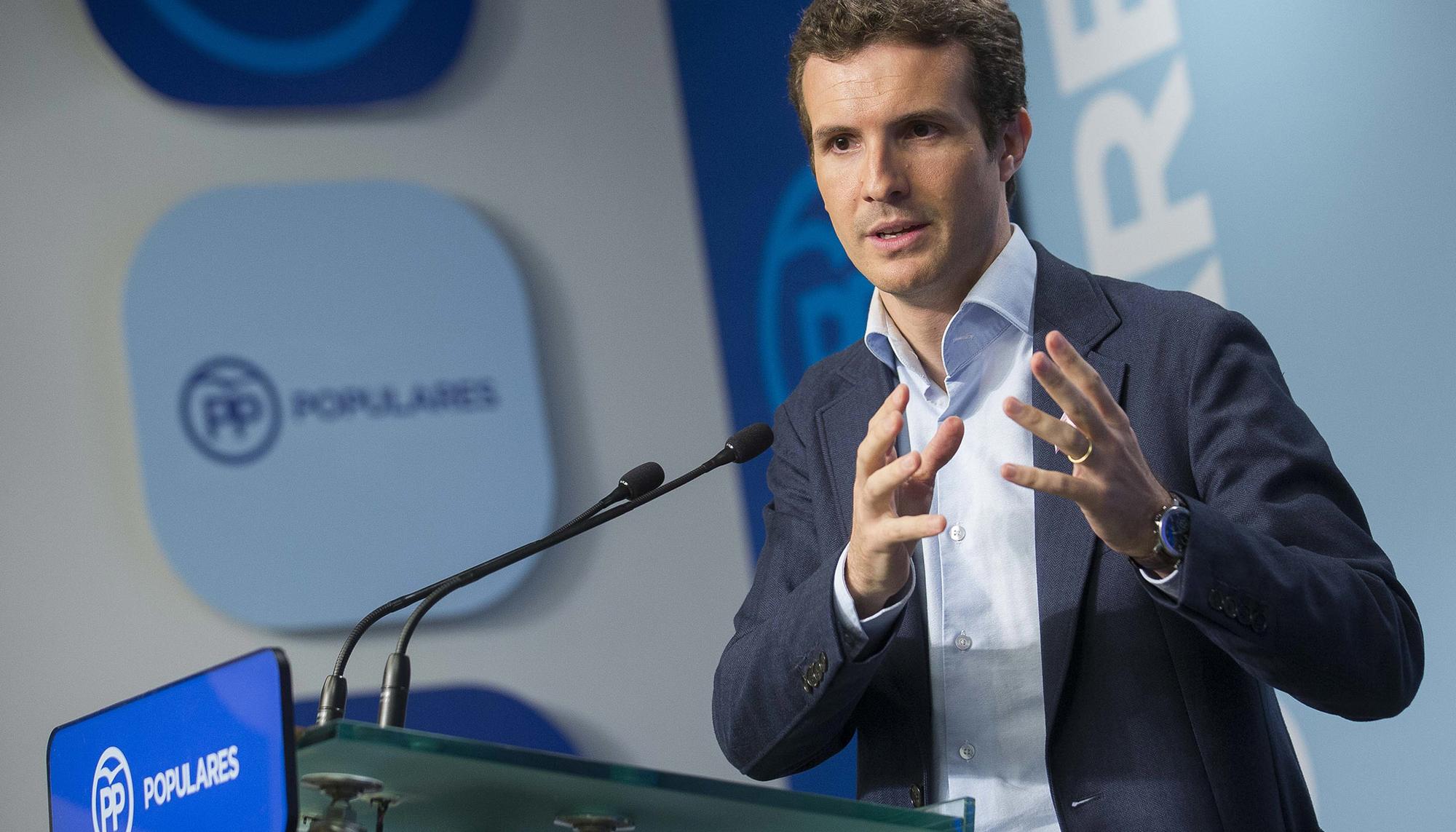 Pablo Casado Rueda de prensa